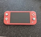 Coral Pink Nintendo Switch Lite Console Only Fully Tested Working HDH-001