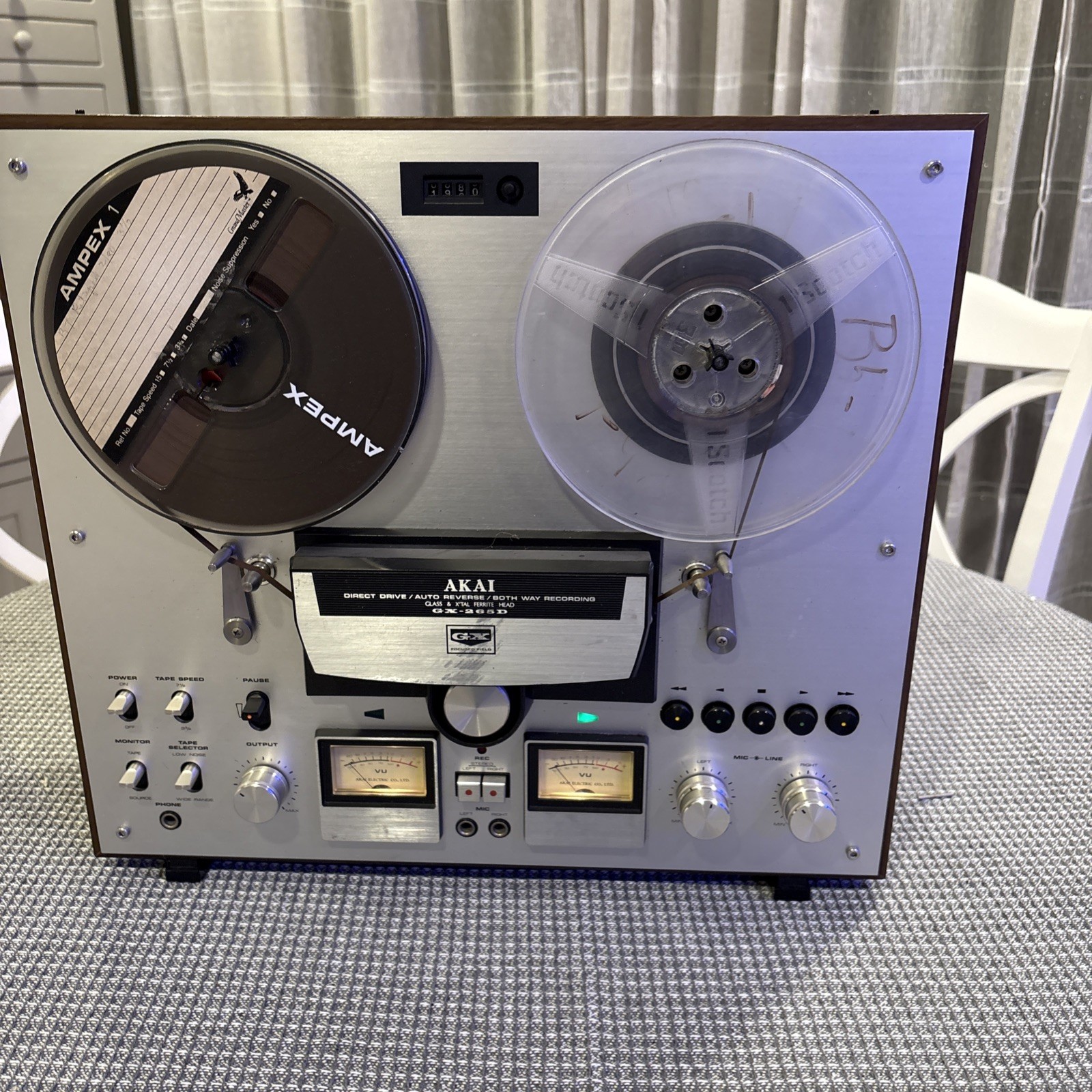 Akai GX-265D vintage audio equipment - eBay listing photo 1