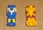 TRANSFORMERS G1 LANDFILL FLINTLOCK & SILENCER SMALL FIGURES 1987