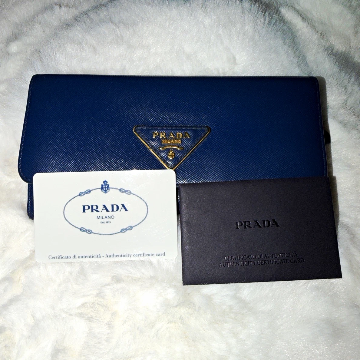 25+ PRADA Leather Blue Wallets for Women for sale | Updated Oct 2026