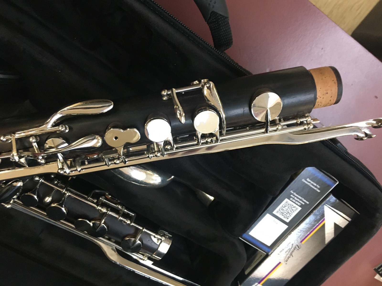 Xtra Clean French LeBlanc / Noblet bass clarinet, no crax/all  new pads/perfect!