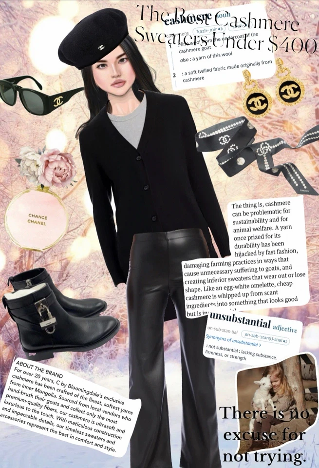 Suéter cárdigan de cachemir c by bloomingdales Foto 3 de 4