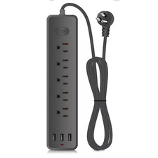 Black socket household power supply