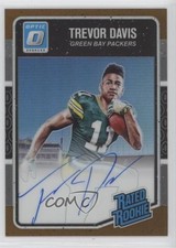 2016 Donruss Optic Rated Rookie Bronze Signatures Trevor Davis #196 Auto 8p8