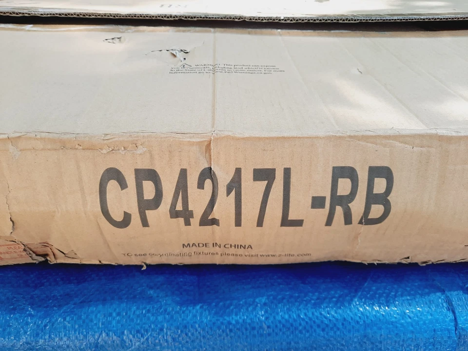 Z-Lite Multi Point Canopy 17 Light Ceiling Plate, Rubbed Brass - CP4217L-RB - Image 2 of 4