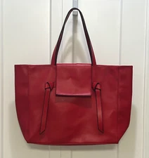 Elizabeth Arden Tote Red Bag 18" in Width & 12.5" in Height.