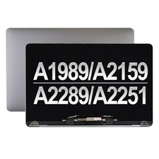 Display Assembly MacBook Pro 13" A1989 A2159 A2289 A2251 2018-2020 Gray/Silver