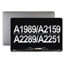 Display Assembly MacBook Pro 13" A1989 A2159 A2289 A2251 2018-2020 Gray/Silver