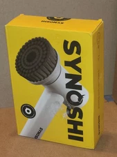 Synoshi Rechargeable Waterproof Power Spin Scrubber Cleaning Brush, Strong - NEW
