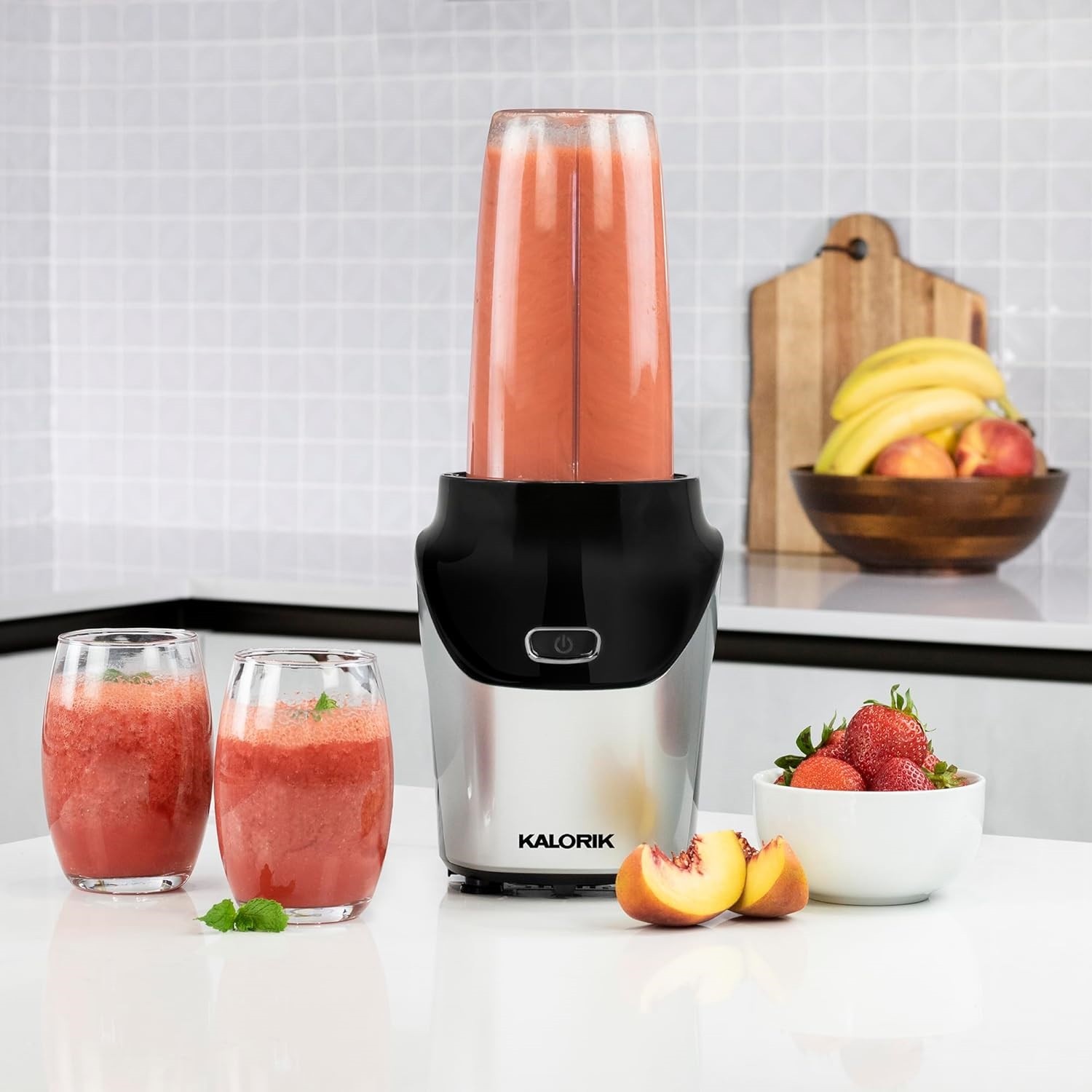 Kalorik Bullet Blender Set 34 & 15.2oz High-Speed Portable Fitness Blender Set