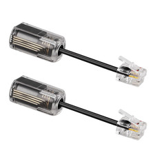 Telephone Cord Detangler, Anti-Tangle Telephone Handset Cable 360 Degree Rotatin