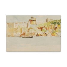 Miner Kilbourne Kellogg - Temple of Mercury - 1844 - Canvas Wall Art