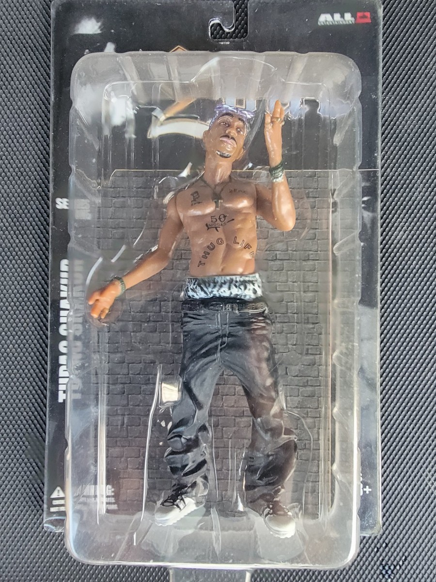 2PAC フィギュア 2001 All Entertainment 2PAC Tupac Shakur 8” Collectible Figure