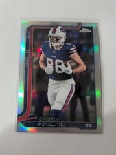 Dalton Kincaid 2025-26 Topps Chrome Refractor Holo Silver Bills #37