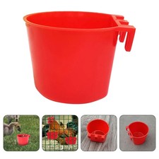 30 Pcs Pigeon Feeding Cup Hanging Cups for Birds Cage Food Holder