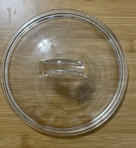 Pyrex Vintage Clear Glass Lid Replacement Top L-21-C, 7”.    7.5”inch Round