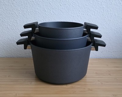 WOLL  Diamond Lite Topf-Set, 3tlg. Ø 20, 24 & 28cm jeweils mit Deckel
