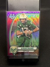 2024 Bowman University Chrome #34 Byrum Brown Fuchsia Refractor #/150