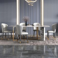 Luxury Modern Marble Style Dining Table Furniture Table Tables Dining Design Kitchen