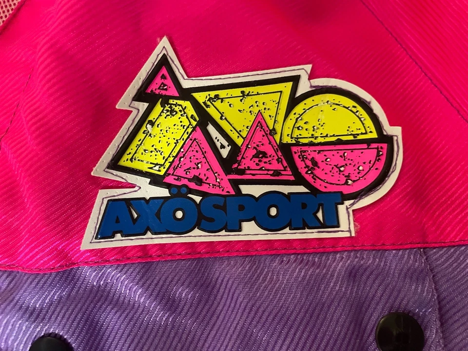 Vintage AXO Windbreaker Jacket Size M Motocross Enduro - Image 3 of 4