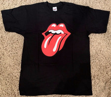 ROLLING STONES 1997 BRIDGES TO BABYLON WORLD TOUR CONCERT T SHIRT MENS L VTG