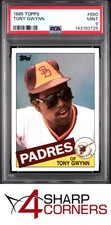 1985 TOPPS #660 TONY GWYNN PADRES HOF PSA 9