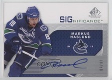 2007-08 SP Game Used Edition SIGnificance 38/50 Markus Naslund #S-MN Auto 2d8