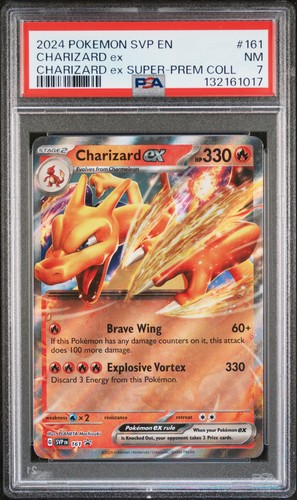 Charizard ex graded PSA 7 for sale on eBay