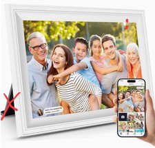 MISSING STAND 16GB 10.1" White Digital Picture Frame 1280x800 IPS Wall Mountable