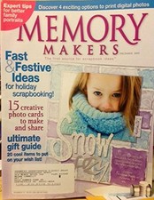 Memory Makers Magazine December 2005 - Holiday Scrapbooking Ideas - Creative...