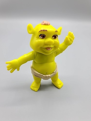 Baby Boy Ogre 3,5" McDonalds Film Actionfigur #7 Shrek der 3. 2007 ohne Ton - Bild 1 von 11