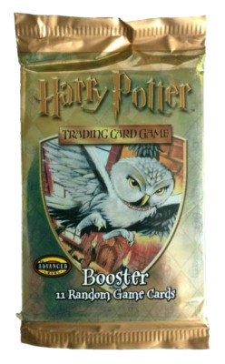 Harry Potter Booster Pack Base Set Sealed WotC CCG TCG - Hedwig Art - Rare