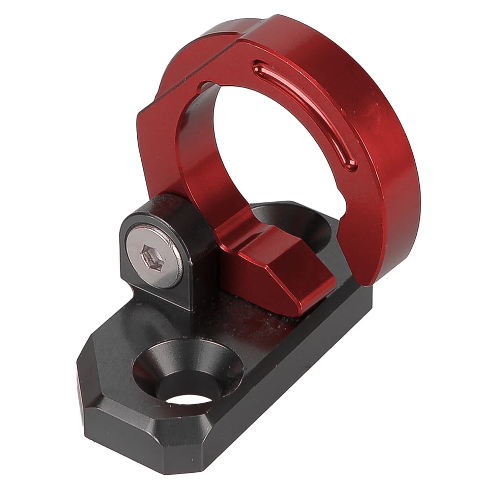 2x Abrazadera guía manguera freno trasero roja apta para Kawasaki KLX140G KLX140/L KDX250 Foto 4 de 4