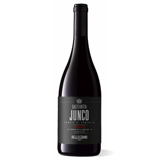 CARLO PELLEGRINO 1880 VINO ROSSO GAZZEROTTA JUNCO 2022 FRAPPATO SICILIA IGP 75 C