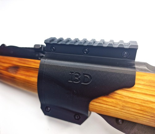 Adaptateur déporté + collier lunette monob sur rails picatinny - Mosin Nagant - Picture 9 of 18