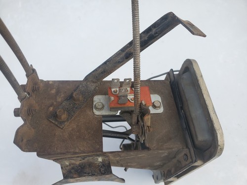 64 65 66 Chevy Pickup Truck C10 K10 Heater Control WITH Mounting Bracket - Picture 5 of 6
