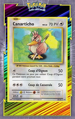  Canarticho - XY12:Evolutions - 68/108 - Pokemon Karte Neu Französisch