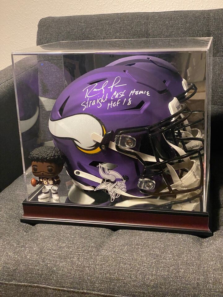Autografer, Minnesota Vikings-hjelm / Randy