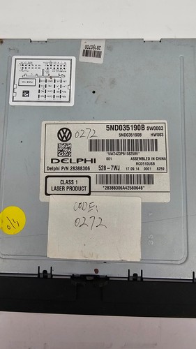 2005 - 2015 Volkswagen VW RCD510 MK5 MK6 RCD-510 6 Disk Radio Golf Jetta Passat - Picture 8 of 8