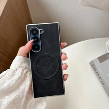 Shockproof Leather Magnetic Mag Safe Case Cover For SamsungGalaxy Z Fold 7/6/5/4