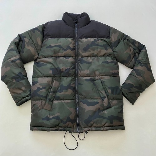 H\u0026M Camo Puffer Jacket S Mens Winter 