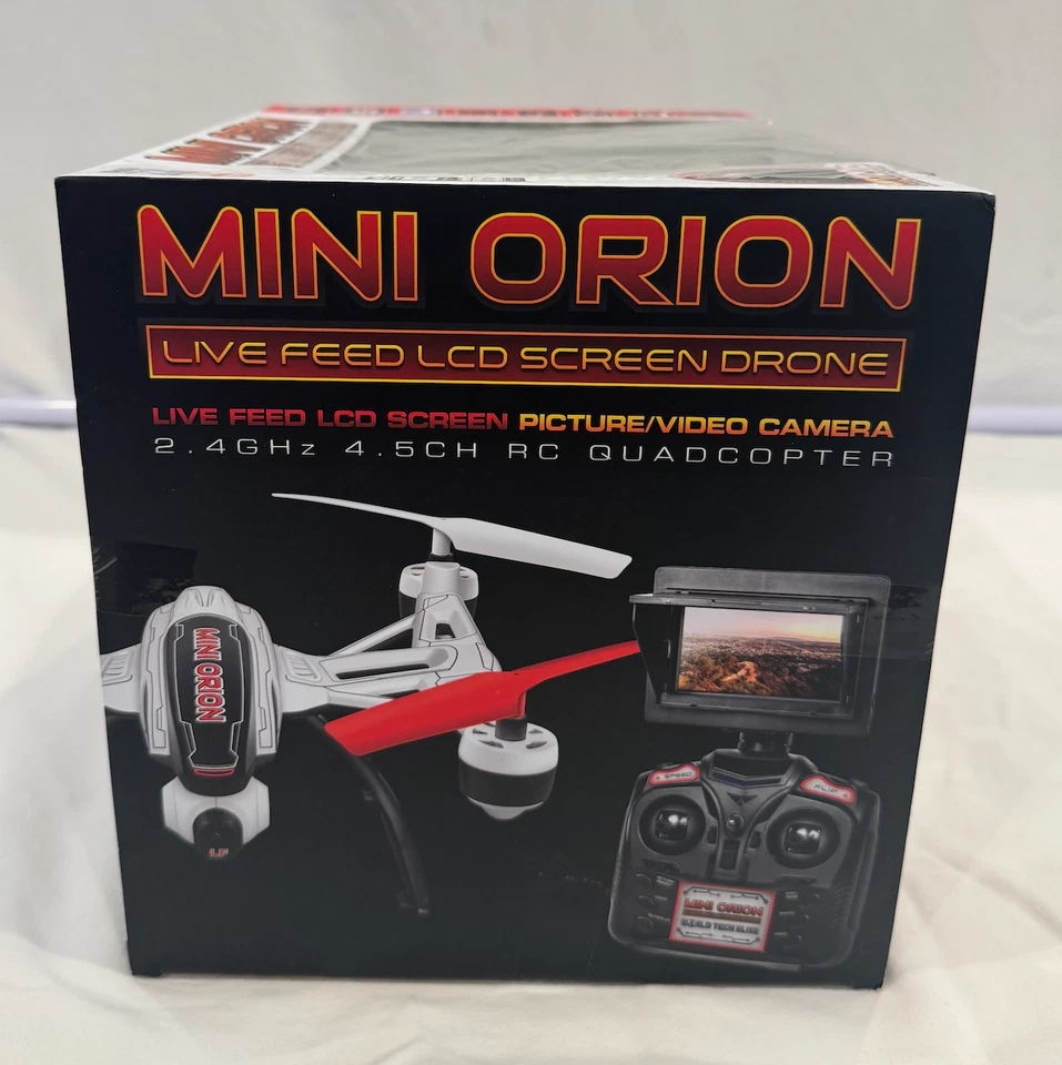 Mini Orion Live Feed LCD Screen Drone 2.4GHz 4.5CH RC Quadcopter HD 720p Camera  - Image 2 of 4