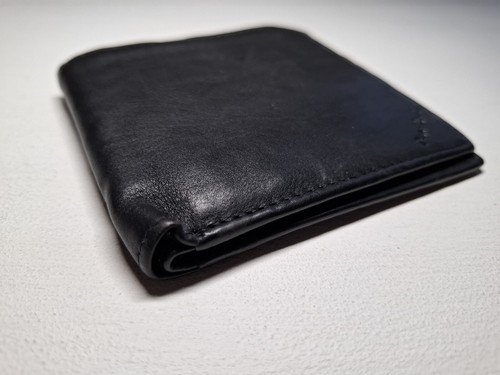Portafoglio Pierre Cardin Nero Vera Pelle Bifold Protezione RFID Porta Carte - Foto 22 di 24
