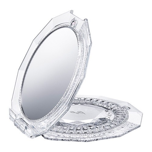 JILL STUART "Compact Mirror IV" Standing Round Makeup Mirror with Pouch