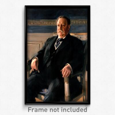Anders L. Zorn - William Howard Taft Print 11x17 Art Poster | eBay