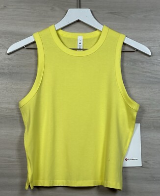 Lululemon Classic Fit Cotton Blend Tank Classic Fit Size 4 SUYE 12234