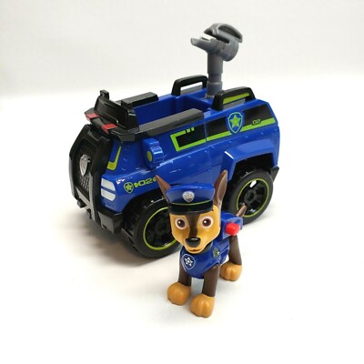 Paw Patrol Chase Figure And His Police Vehicle, Read
