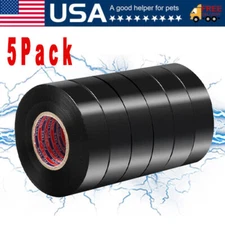 New Electrical Tape Wiring Harness wire (Black, 3/4" W x 20ft L) auto truck