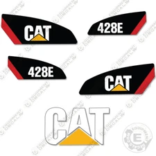 Fits Caterpillar 428E Decal Kit Backhoe Loader Equipment Decals - 3M Vinyl!