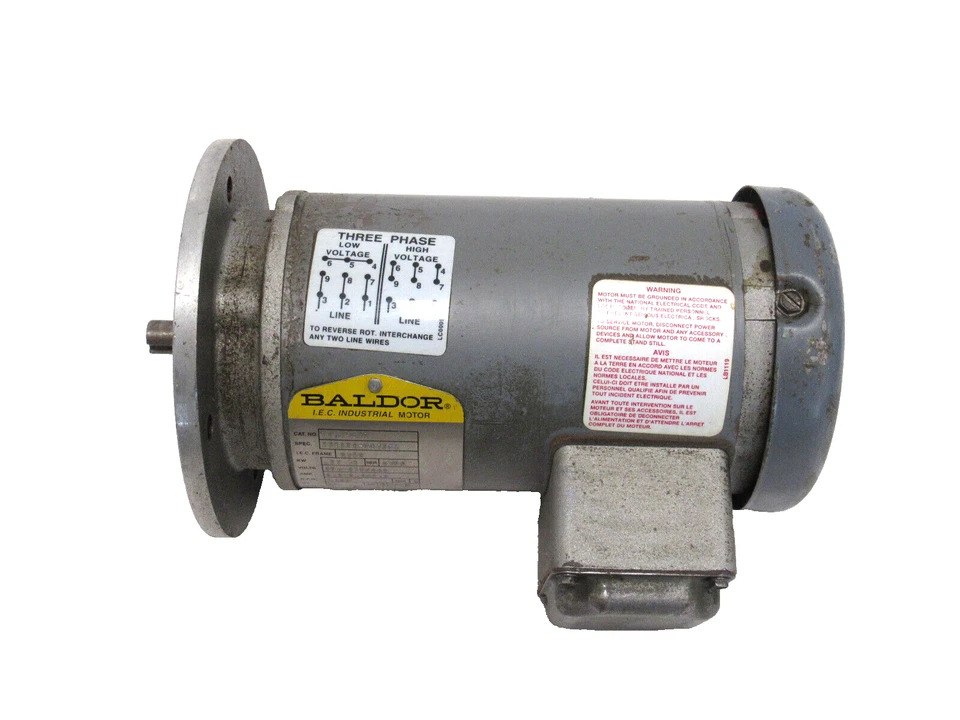 USED BALDOR MVM3461D MOTOR 208-230/460V 1725RPM - Image 2 of 4